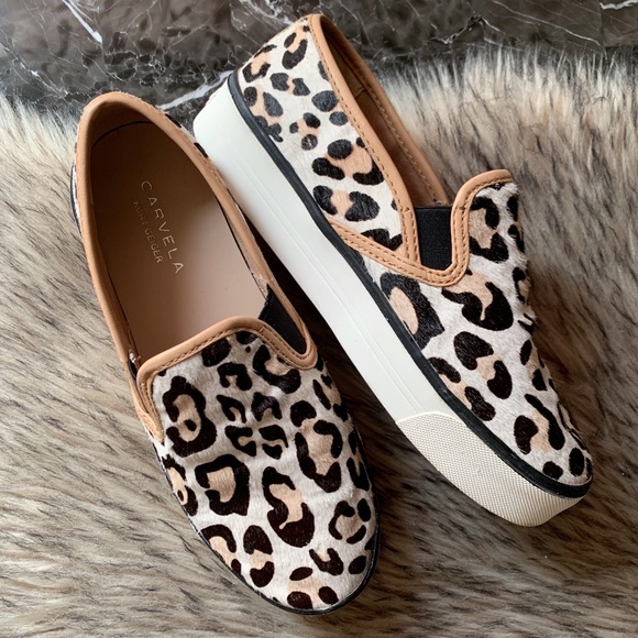 carvela animal print shoes
